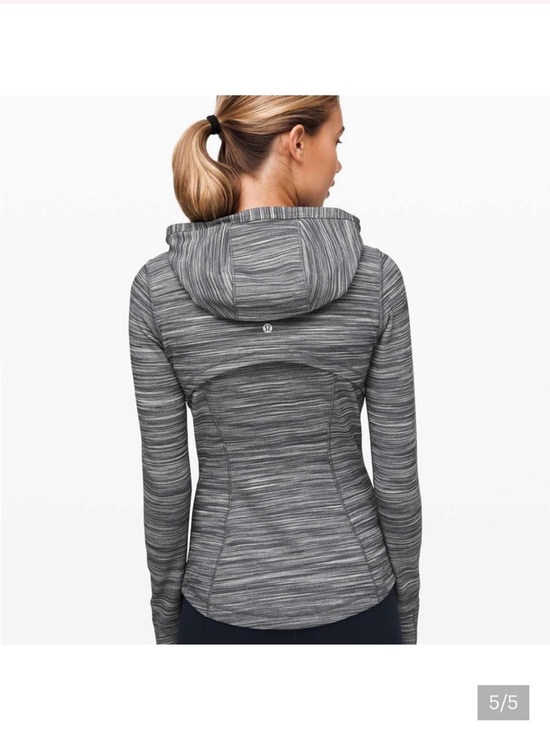 lululemon athletica Jackets & Blazers - lululemon Gray Hooded Define Jacket - Nulu Size 6